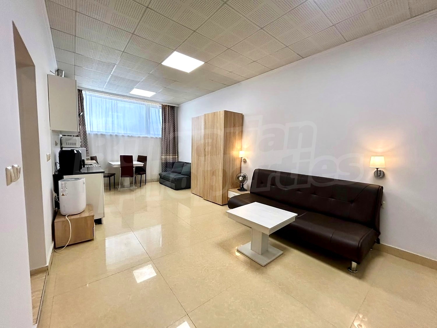 inside, living room, furnished