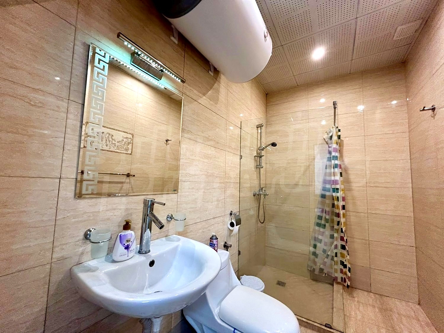 inside, bathroom