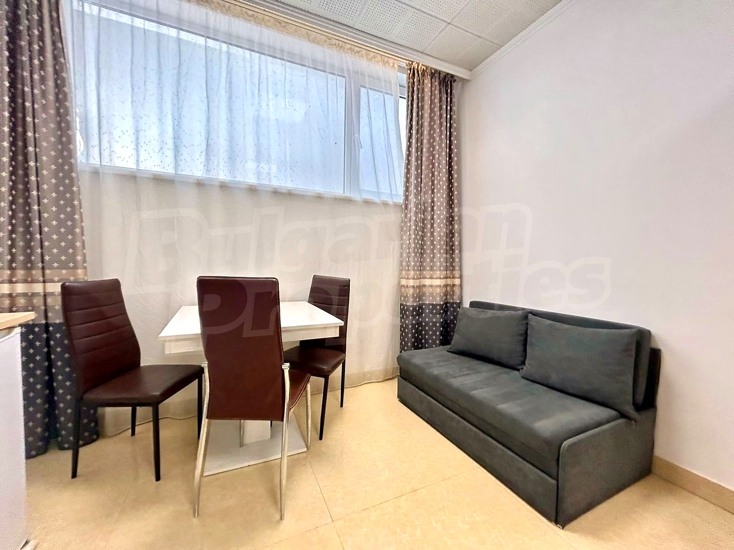 inside, furnished