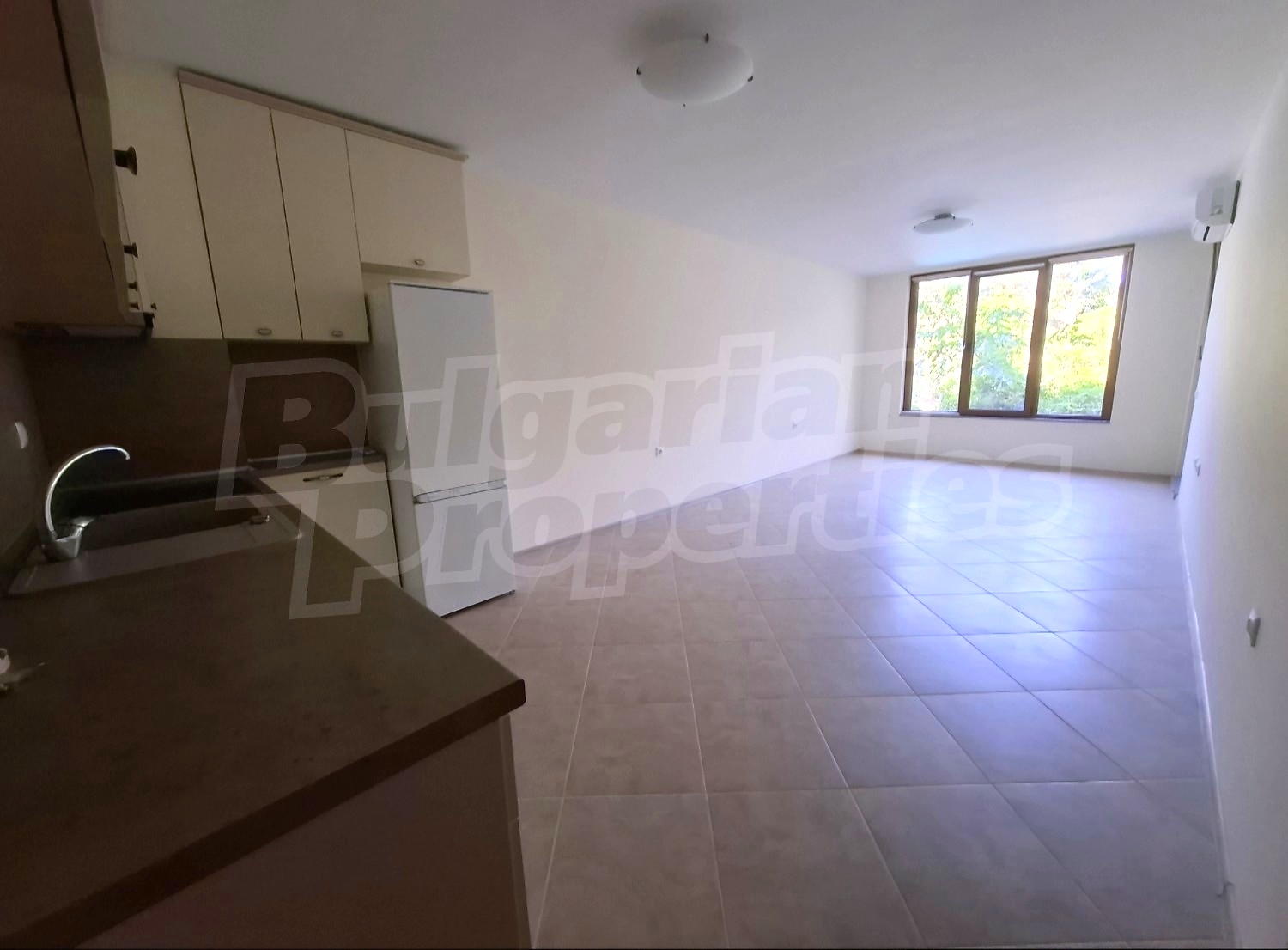 inside, kitchen, living room