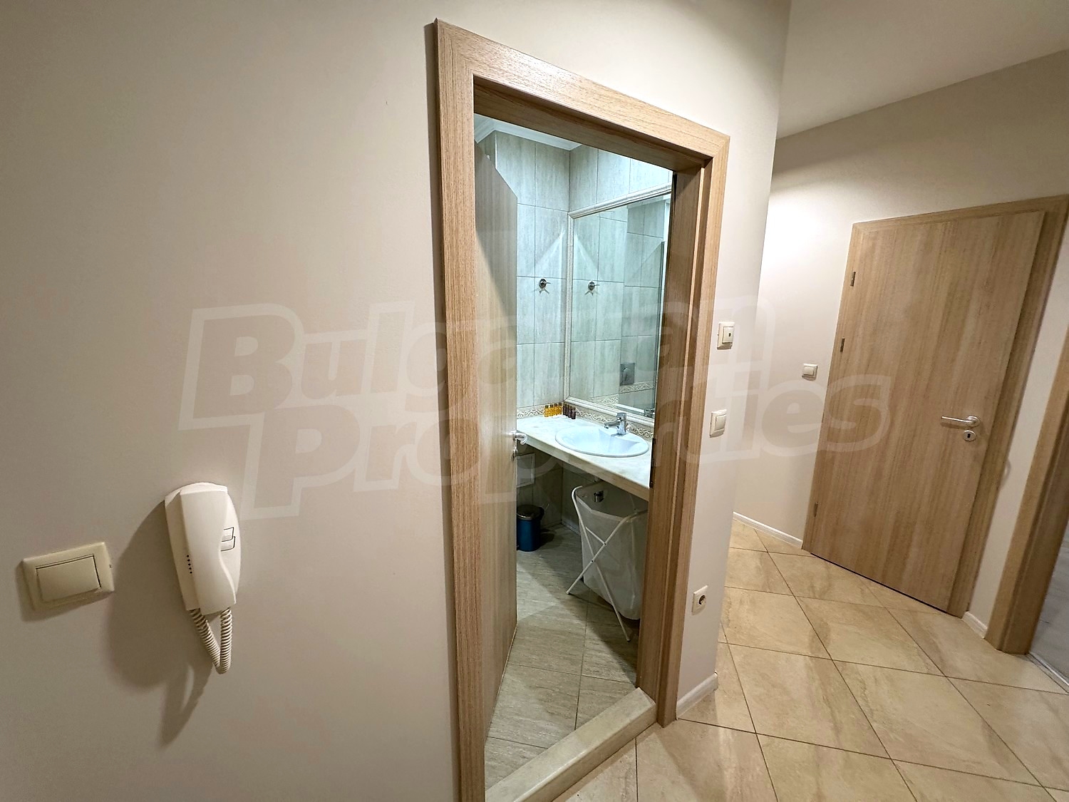 inside, bathroom, hallway