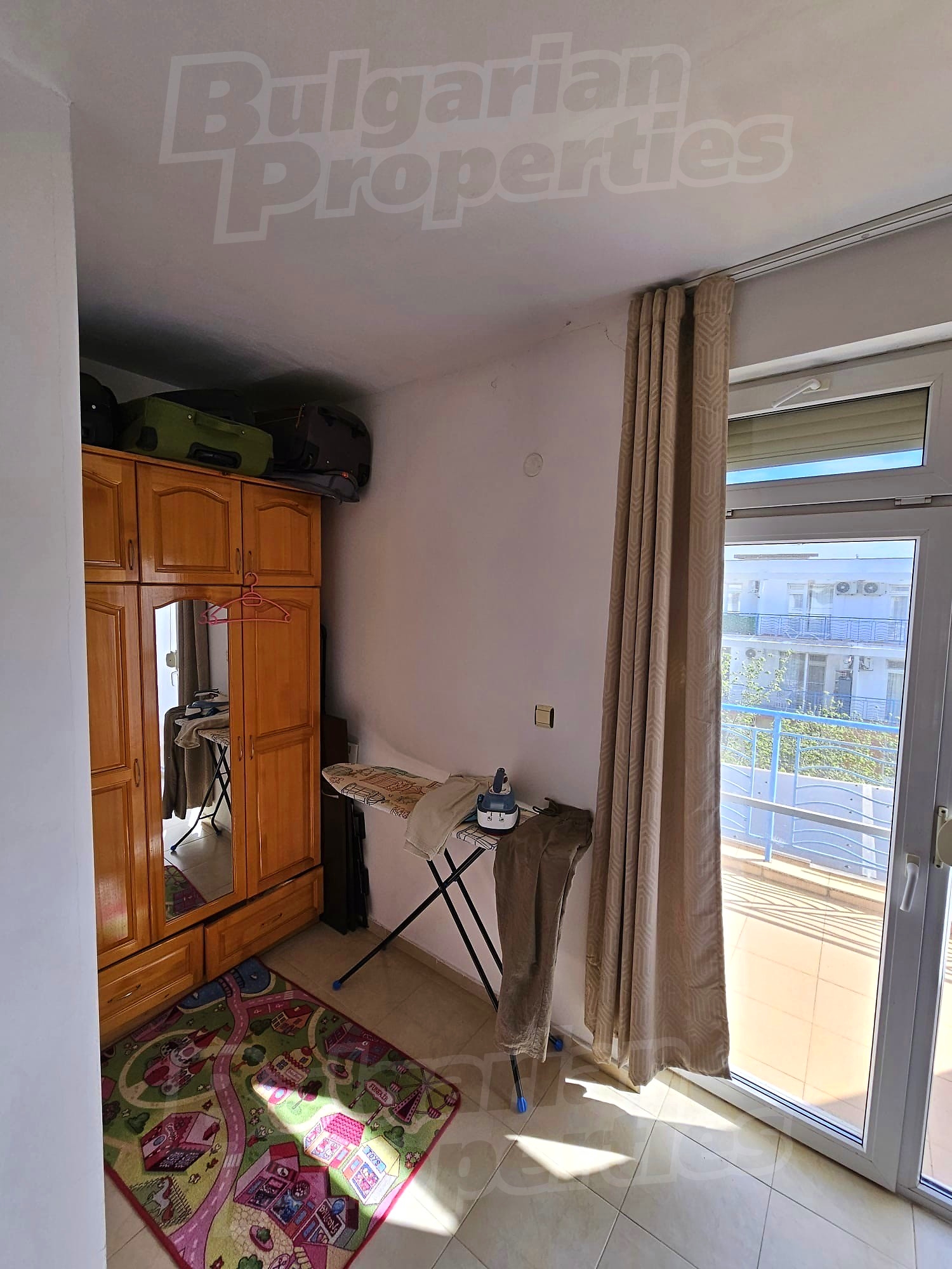 inside, balcony, furnished