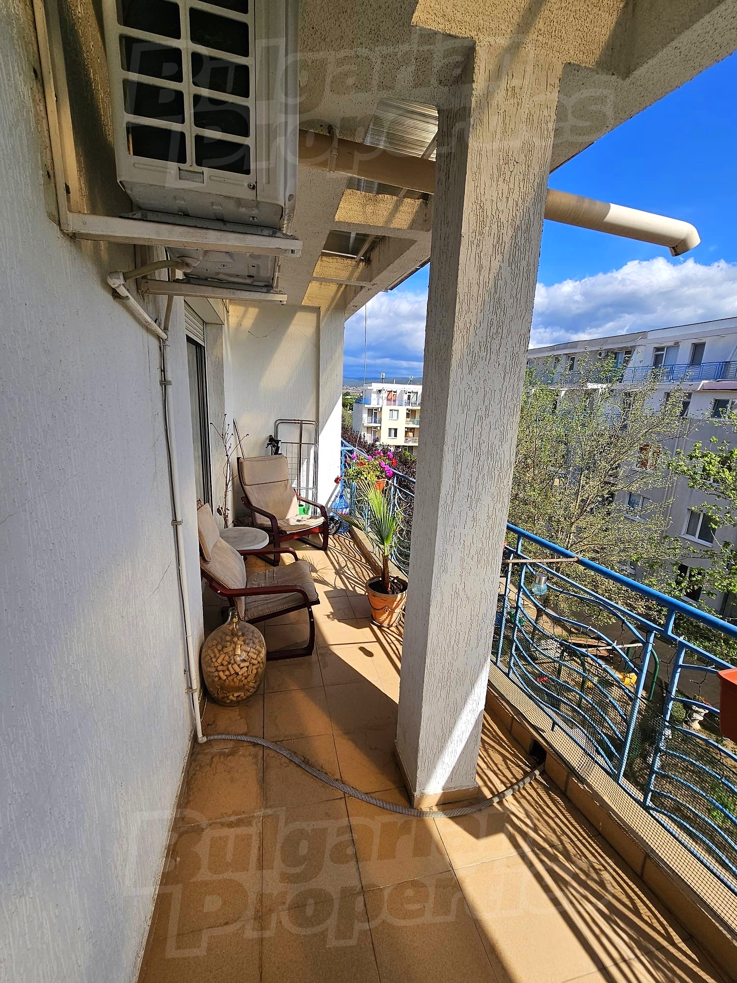 balcony, outside, view from balcony