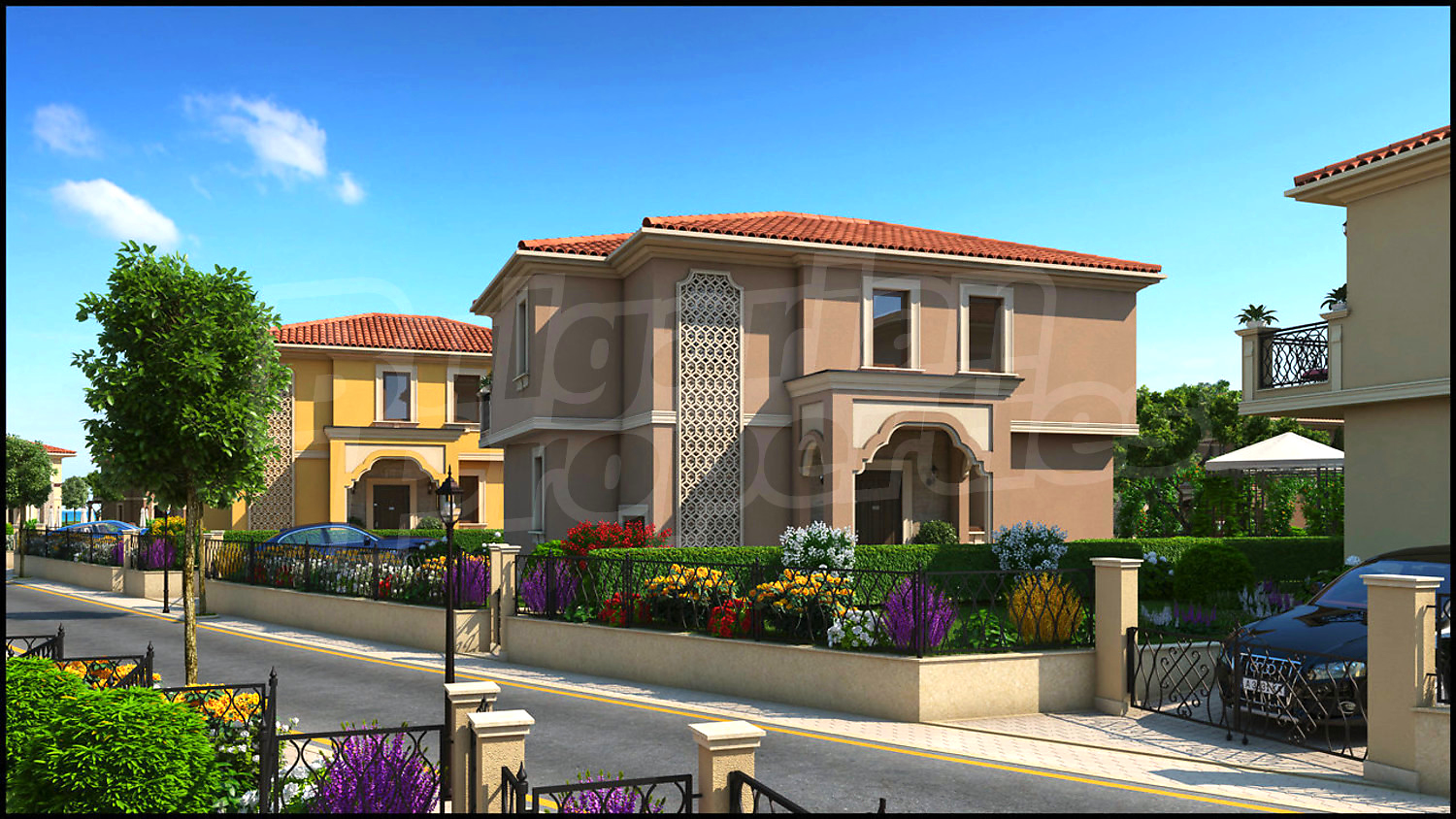 outside, facade, garden