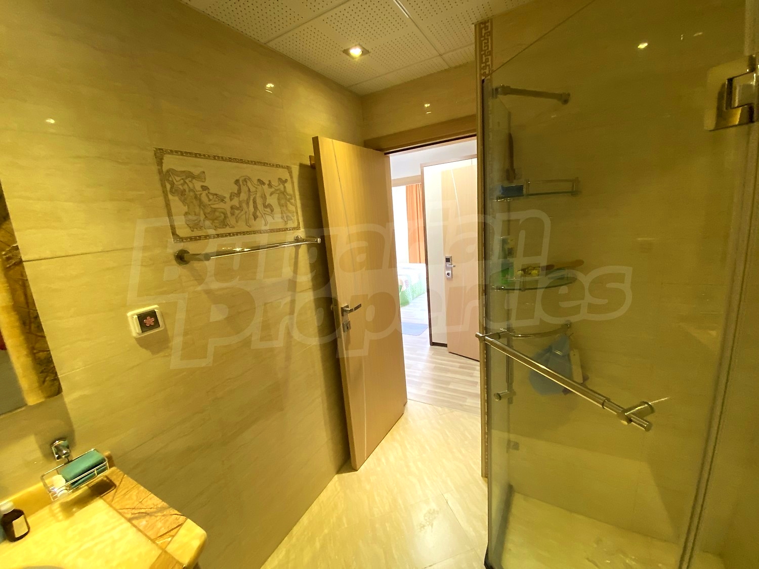 inside, bathroom