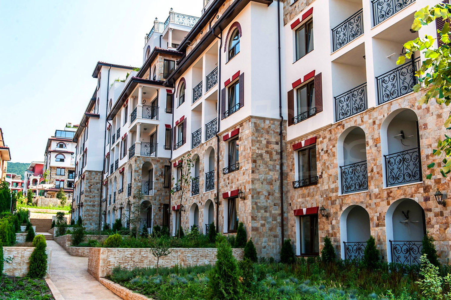 facade, garden, outside