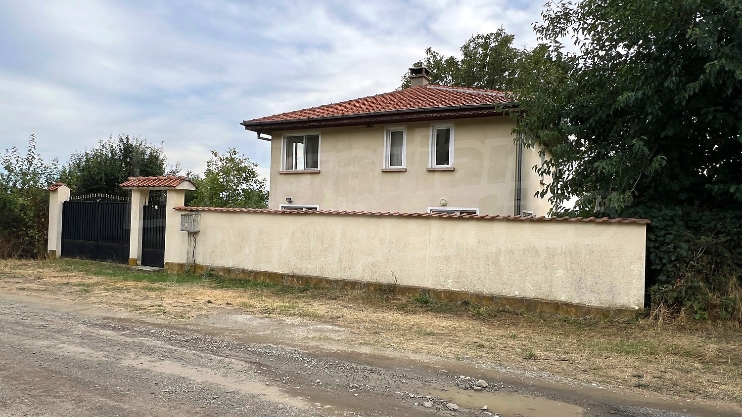 facade, outside, garden