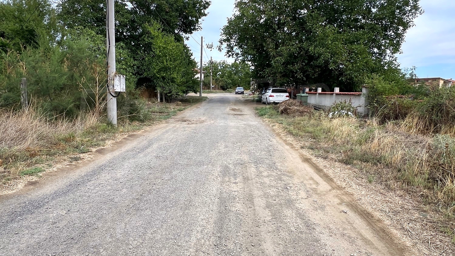 outside, road