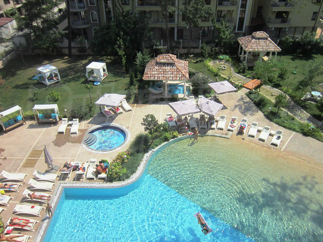 Luxury apartment in modern gated complex in the central part of Sunny Beach Luxury apartment in modern gated complex in the central part of Sunny Beach