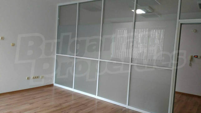 Office with three working premises in modern business building Office with three working premises in modern business building