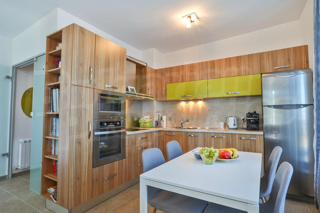 Stylishly furnished apartment with beautiful panorama near Simoenovsko shose Blvd. and the Ring Road
Stylishly furnished apartment with beautiful panorama near Simoenovsko shose Blvd. and the Ring Road