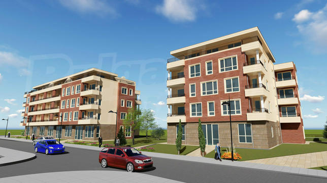 Residential complex of 2 buildings 250 m from the subway Residential complex of 2 buildings 250 m from the subway