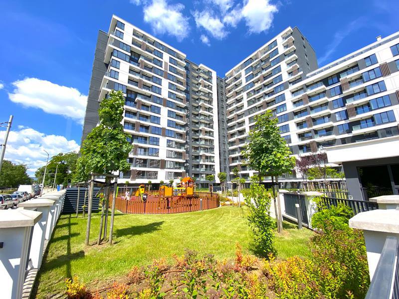 Stylish residential complex near metro station with progressive construction Stylish residential complex near metro station with progressive construction