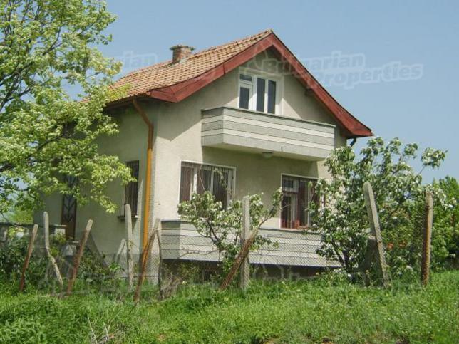 A nice brick built house in the peaceful countryside A nice brick built house in the peaceful countryside
