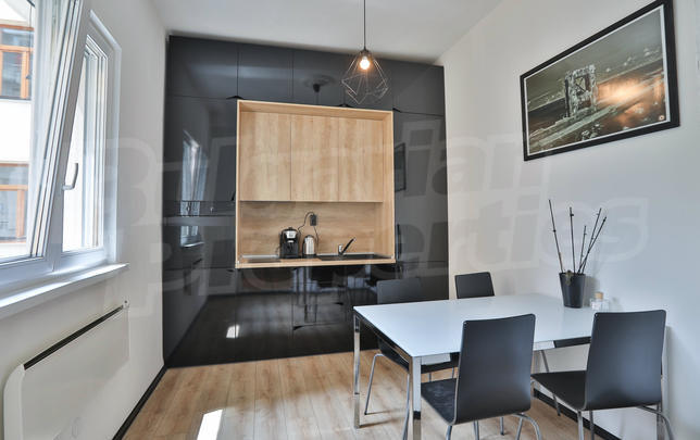 Stylishly furnished apartment near metro stations and the pedestrian boulevard Vitosha Stylishly furnished apartment near metro stations and the pedestrian boulevard Vitosha