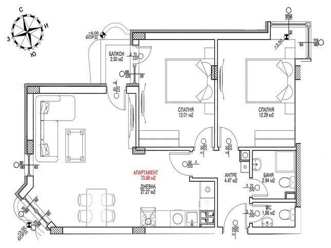 Apartment within walking distance of a future metro station, shops, playground Apartment within walking distance of a future metro station, shops, playground