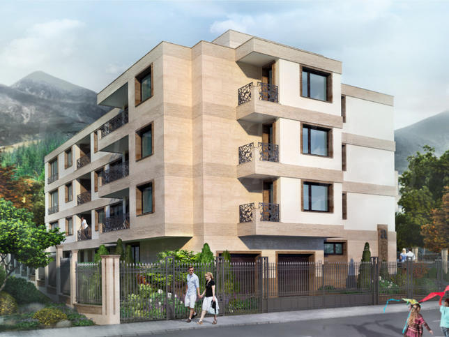 Apartments with views of the city and the mountains Apartments with views of the city and the mountains