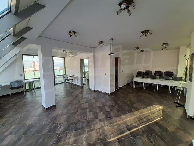 Business property with a large panoramic terrace overlooking the city and the Balkan Mountains Business property with a large panoramic terrace overlooking the city and the Balkan Mountains