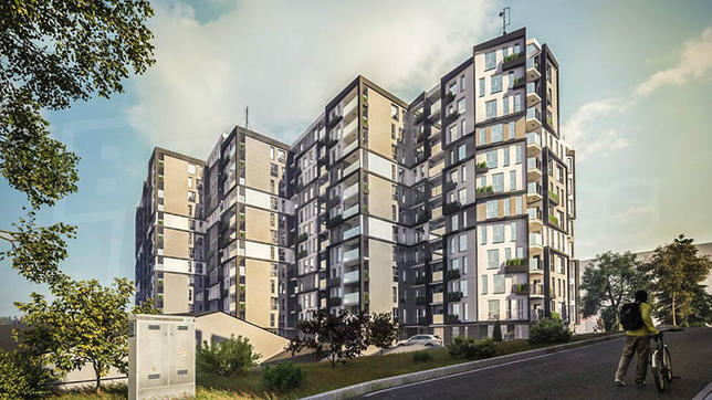 Multifunctional building with all amenities Multifunctional building with all amenities