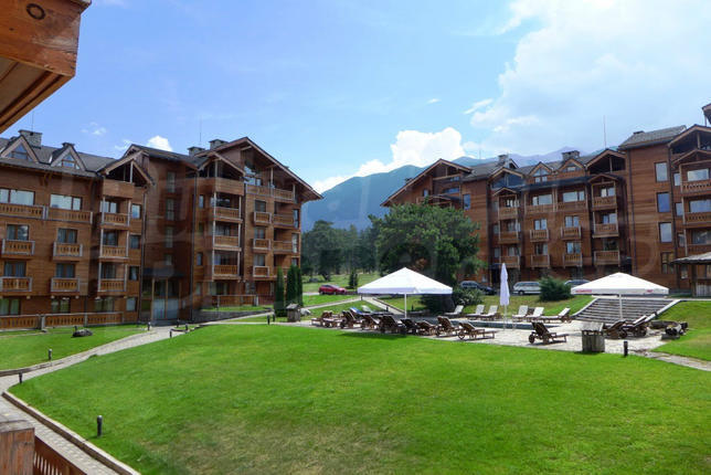 View of 1-bedroom apartment for sale in Aspen Resort Golf Ski & Spa near Bansko ...