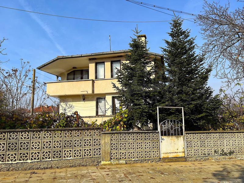 Two-storey house with furniture for permanent living Two-storey house with furniture for permanent living