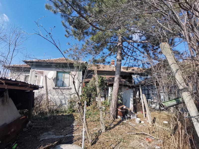 Rural property with barbecue on an asphalt road at the foot of the Rhodope mountain Rural property with barbecue on an asphalt road at the foot of the Rhodope mountain