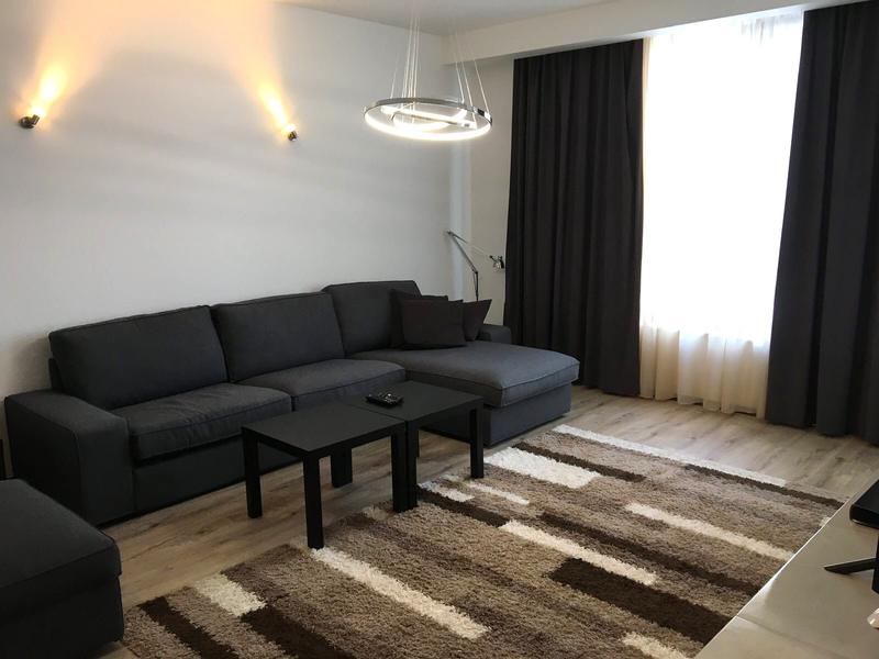 Furnished apartment in a modern complex with a large landscaped garden in Manastirski livadi-east quarter Furnished apartment in a modern complex with a large landscaped garden in Manastirski livadi-east quarter