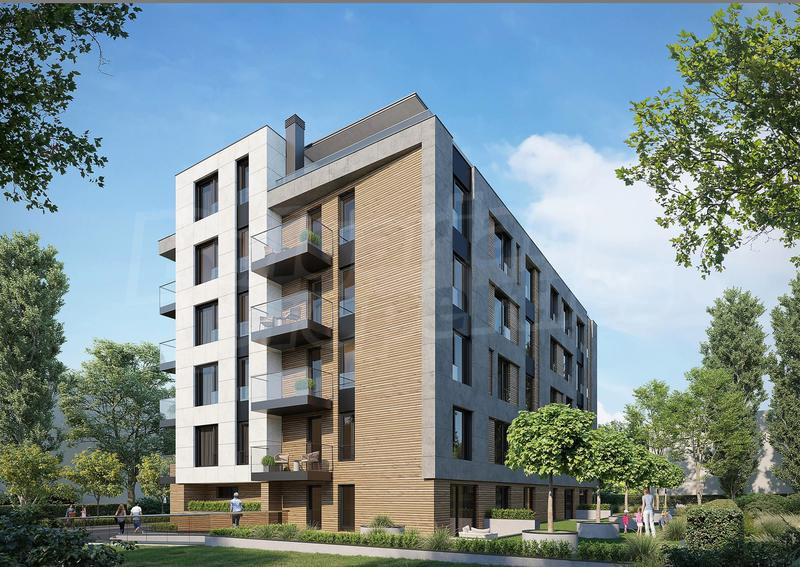 Six-storey residential building with an underground garage Six-storey residential building with an underground garage