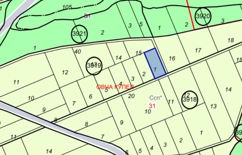 Attractive plot of land with beautiful views of the mountains and the Lyulin district Attractive plot of land with beautiful views of the mountains and the Lyulin district