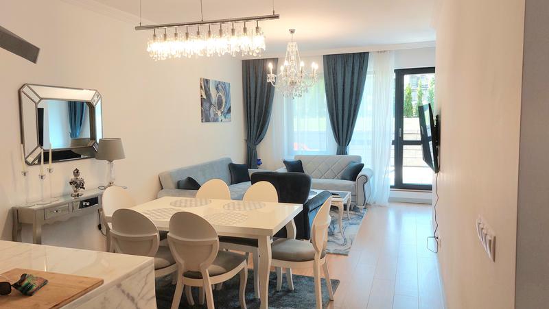 Stylishly furnished new home with garage, terrace of 40 sq.m. and southern exposure Stylishly furnished new home with garage, terrace of 40 sq.m. and southern exposure
