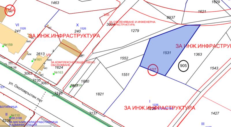 Large plot of land in Vitosha district Large plot of land in Vitosha district