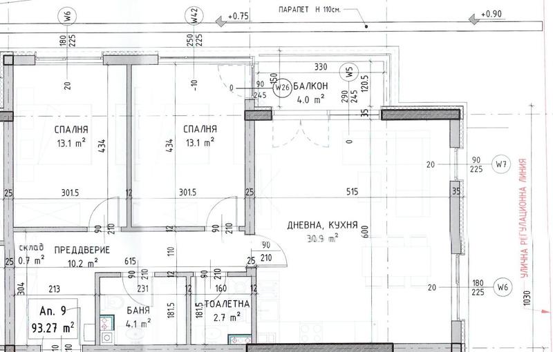 2-bedroom apartment in modern residential complex with greenery and areas for walking and children's games 2-bedroom apartment in modern residential complex with greenery and areas for walking and children's games