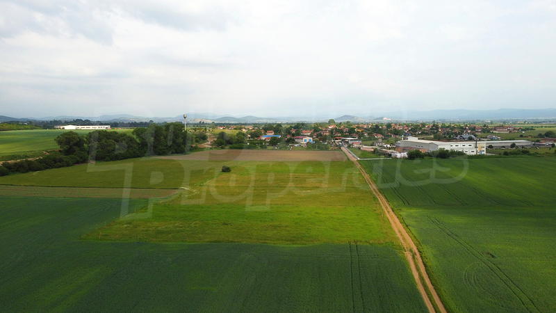 Rectangular plot agricultural land Rectangular plot agricultural land