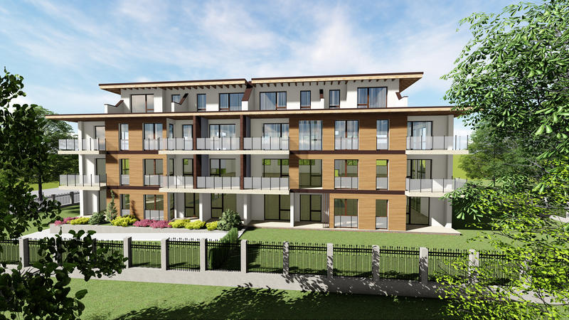 High-class construction with garden and children's playground in quiet area with low-rise construction High-class construction with garden and children's playground in quiet area with low-rise construction