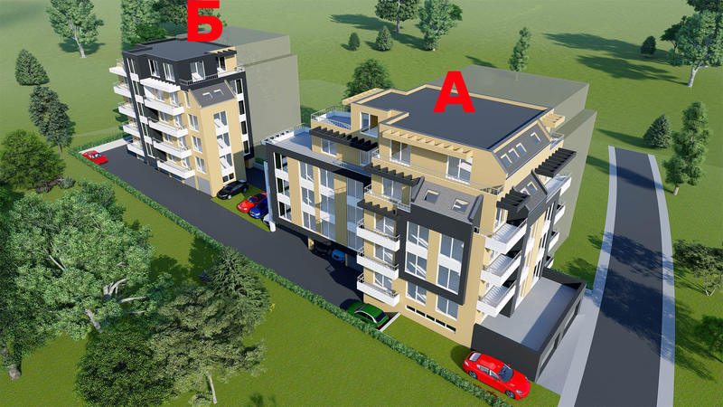 Last 2-bedroom apartments in preferred neighborhood next to Bulgaria Mall
