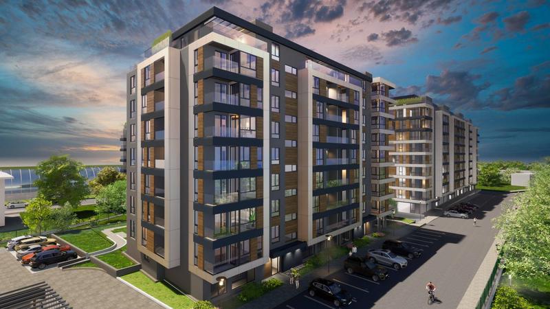 New apartments next to Lomsko shose metro station and park New apartments next to Lomsko shose metro station and park