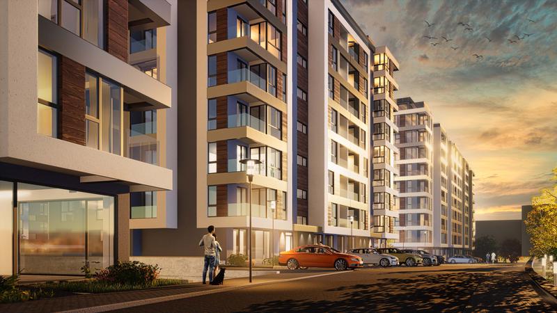 New apartments next to Lomsko shose metro station and park New apartments next to Lomsko shose metro station and park