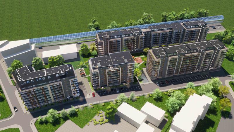 New apartments next to Lomsko shose metro station and park New apartments next to Lomsko shose metro station and park