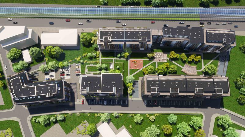 New apartments next to Lomsko shose metro station and park New apartments next to Lomsko shose metro station and park