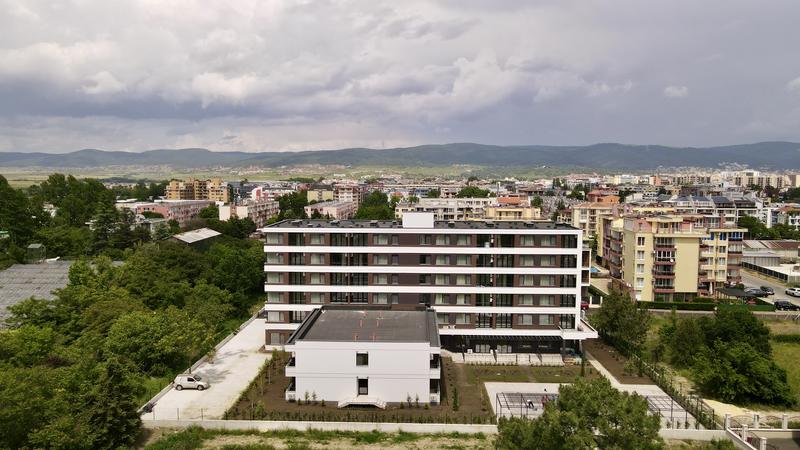 Apartments in a new complex with amenities in the final stage of construction