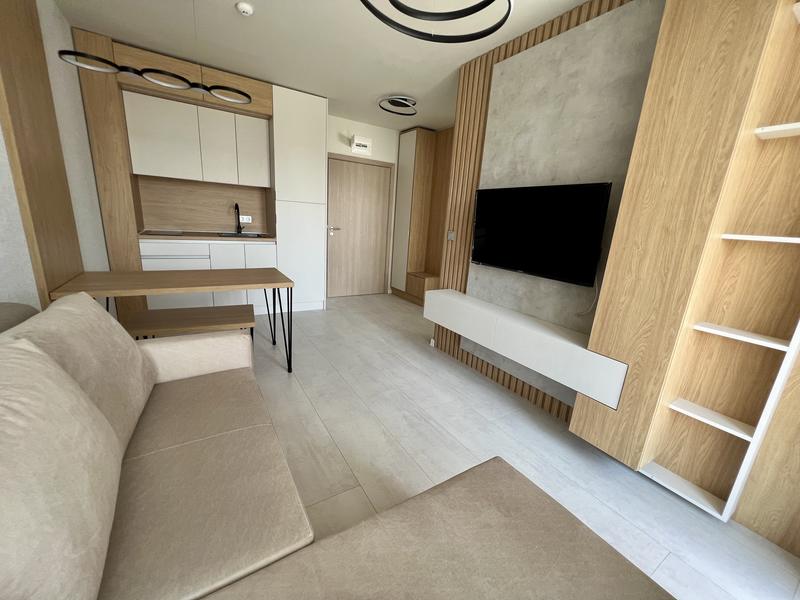 Apartments in a new complex with amenities in the final stage of construction