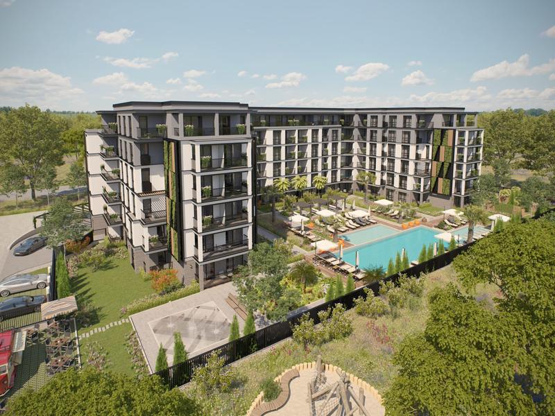 Impeccable complex amidst parklands, with top-class amenities