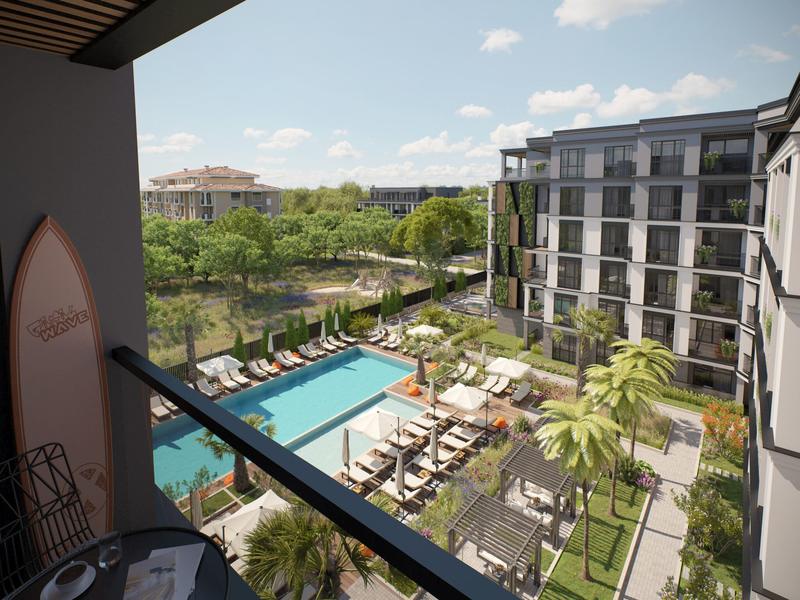 Impeccable complex amidst parklands, with top-class amenities