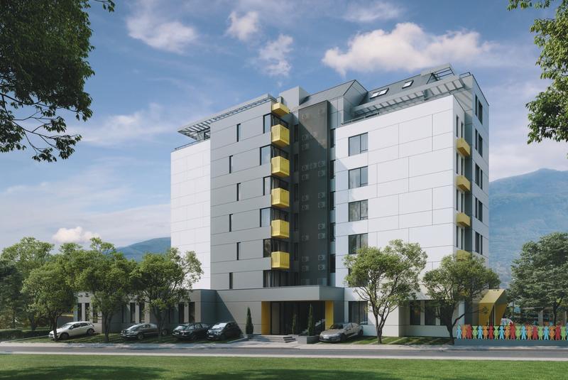 Apartments with 1, 2 or 3 bedrooms and views to the mountains in a new building with convenient access to Simeonovsko shose Blvd.