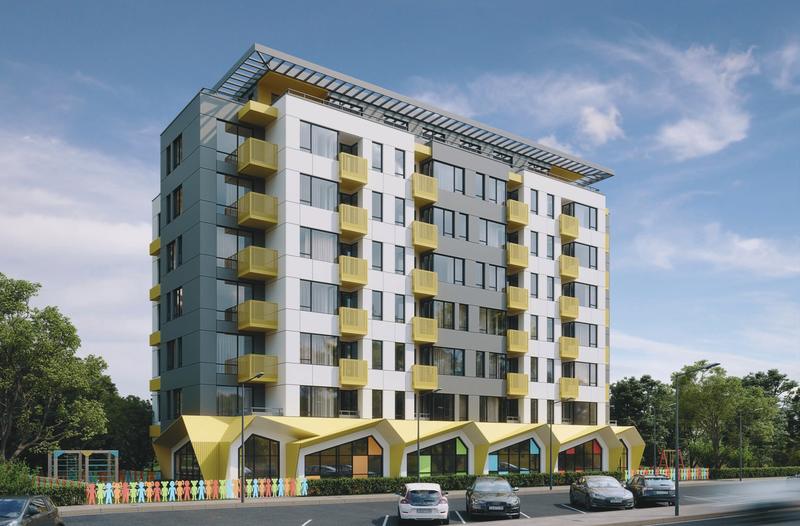 Apartments with 1, 2 or 3 bedrooms and views to the mountains in a new building with convenient access to Simeonovsko shose Blvd.