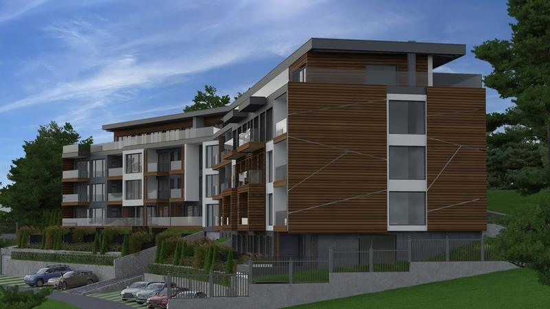 Apartments with one, two or three bedrooms in a new building in the district of Vinnytsia