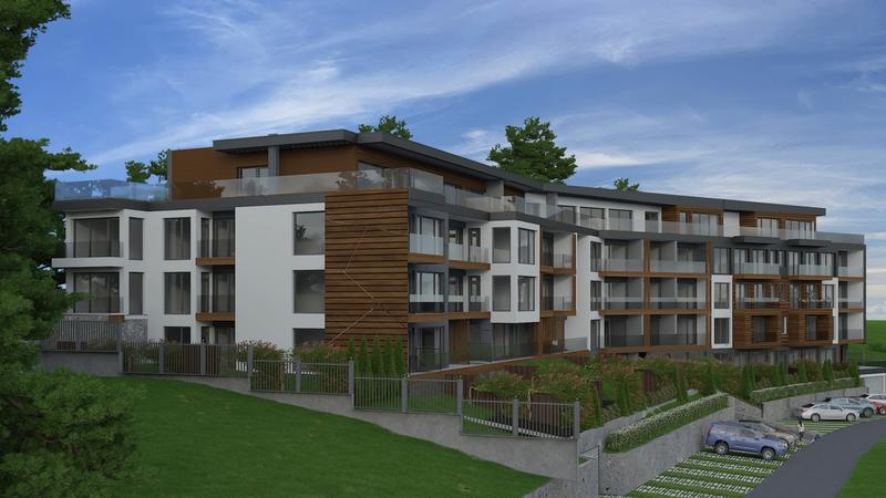 Apartments with one, two or three bedrooms in a new building in the district of Vinnytsia