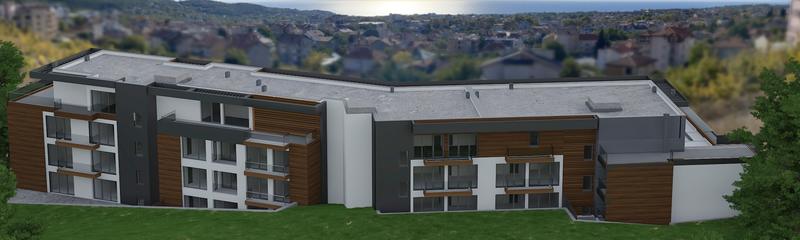 Apartments with one, two or three bedrooms in a new building in the district of Vinnytsia