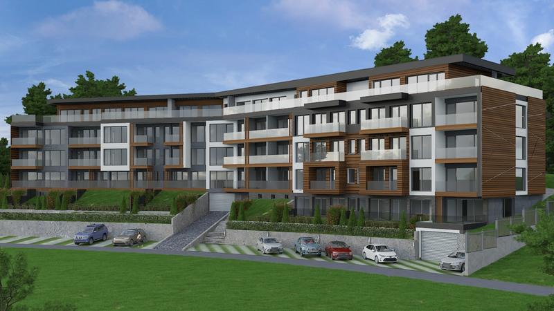 Apartments with one, two or three bedrooms in a new building in the district of Vinnytsia