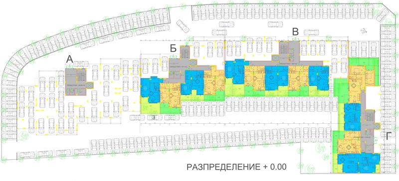 Новое строящееся здание в районе Кауфланд Меден Рудник Новое строящееся здание в районе Кауфланд Меден Рудник